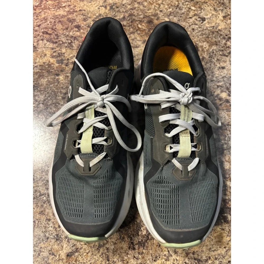 On Cloudrunner Womens Running Shoes Black Mint Green 3WE10132577 Size 9 US W